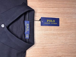 Polo Ralph Lauren Negro Bordado Rojo