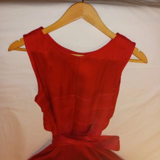 Vestido de fiesta Carolina Herrera rojo