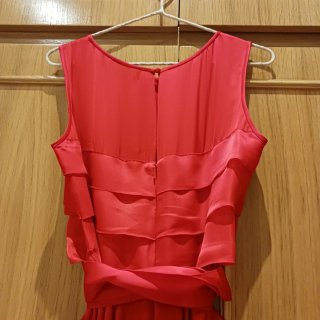 Vestido de fiesta Carolina Herrera rojo