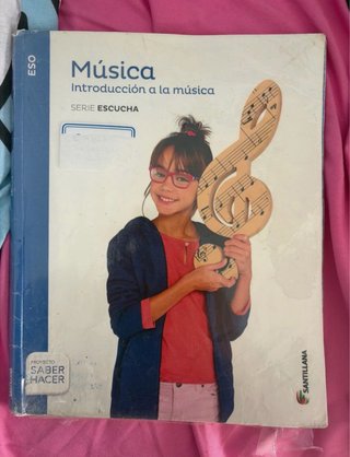 Libro Música ESO - Serie Escucha Santillana