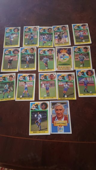 17 Cromos Deportivo de la Coruña 93