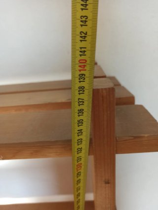 2 Scaffali in Legno X 6 Cubi