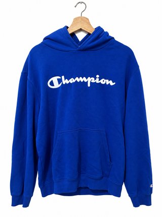 Sudadera Champion Azul con Capucha