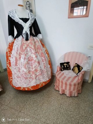 Conjunto Traje Fallera con Complementos