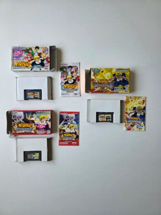 Lote 3 Juegos Zatch Bell GBA Japonés