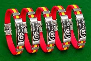 5 Pulseras PP Partido Popular España