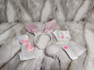 Kit Disfraz de Conejita Rosa