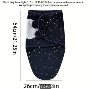 Manta para bebé con estrellas