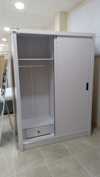 Armario Corredero Blanco 140x169cm
