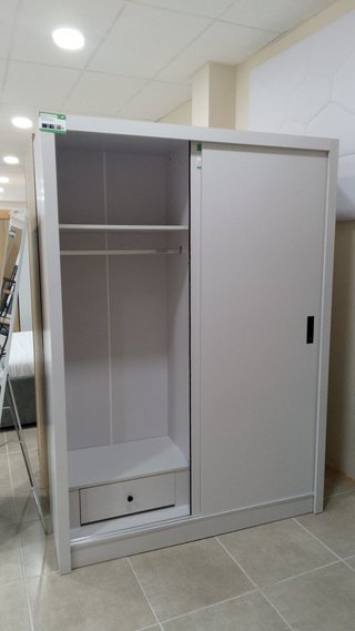 Armario Corredero Blanco 140x169cm