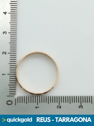040-01-00833 ALIANZA ORO 18K ESTRELLAS T18
