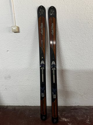 Esquís de travesía K2 Anti Piste y Diamir
