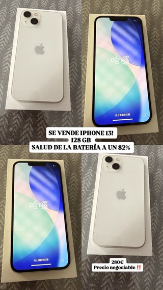 iPhone 13 128GB Bianco