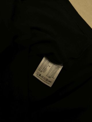 T-shirt Boxeur des Rues nera con grafica blu