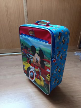 Maleta infantil Mickey Roadster Racers