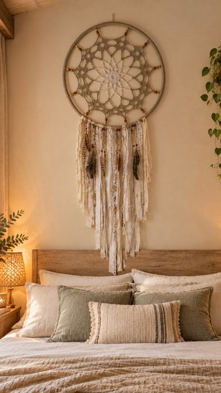 Atrapasueños Decorativo Estilo Boho