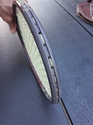 Raqueta de bádminton AMSA con funda