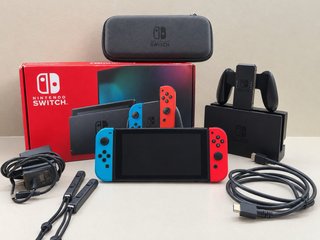 !IMPECABLE! Nintendo Switch V2 Azul/Rojo