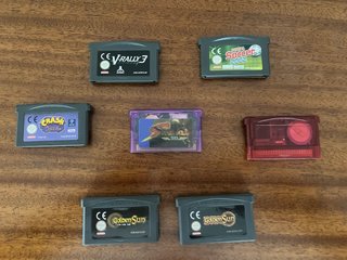 Pack 5 Juegos Game Boy Advance