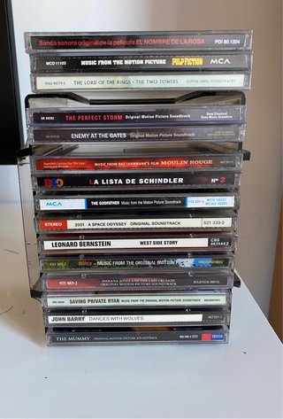 Lote de 14 CDs Bandas Sonoras Originales