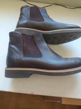 Botines juveniles marrones