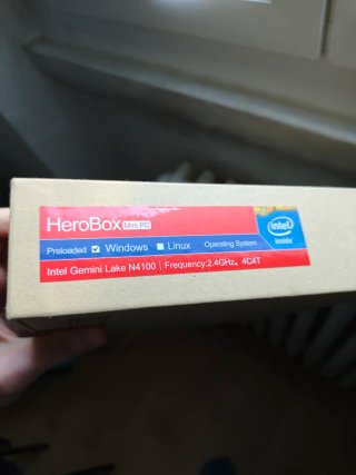Herobox Mini PC Intel N4100 8GB RAM 256GB