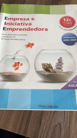 Libro Empresa e Iniciativa Emprendedora