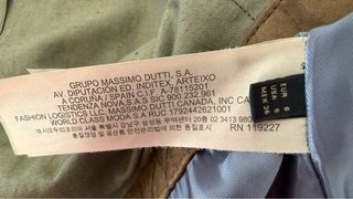 Chaqueta Cuero Hombre Massimo Dutti Marrón