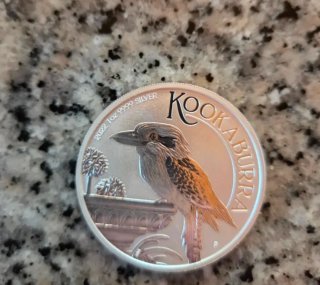 Moneda Plata Kookaburra 2022