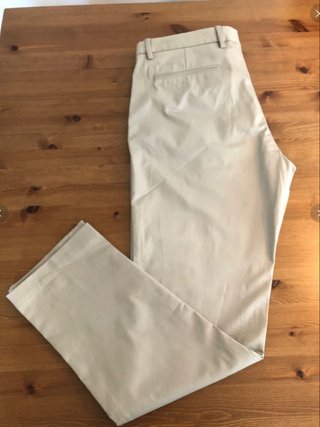Pantalón Massimo Dutti Beige