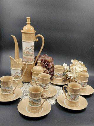Servizio Caffè Vintage Jica - Made in Italy