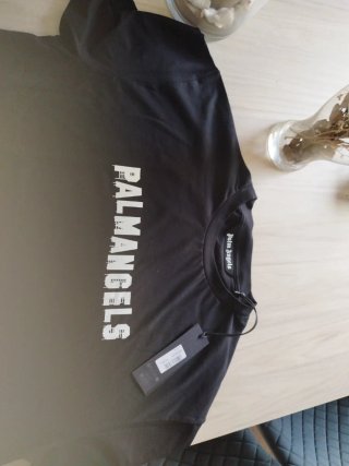 Camiseta Palm Angels Negra Talla XXL