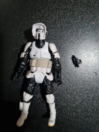 Star Wars Biker Scout Trooper 10 cm