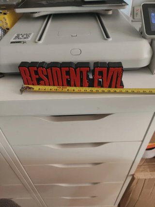 Logo 3D Resident Evil
