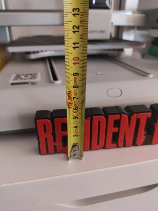 Logo 3D Resident Evil