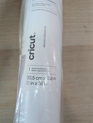 Vinilo Adhesivo Permanente Cricut Blanco