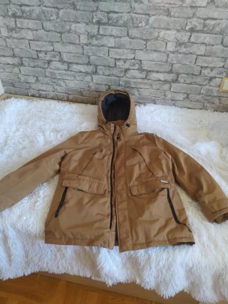 Cazadora parka juvenil mar