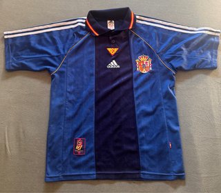 Camiseta España 1999 Adidas visitante original S