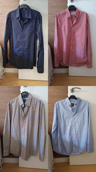 Lote de 4 camisas de vestir