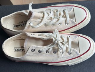 Converse All Star Talla 39 Crema