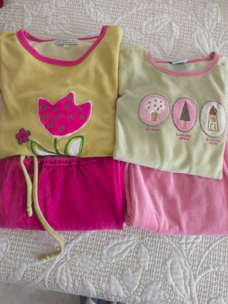 2 Pijamas Niña Dunia Talla S