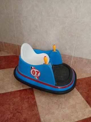 Coche de choque azul 07