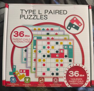 Juego de Puzles Infantiles Type L