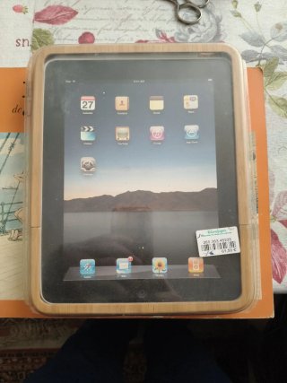 Funda iPad Bambú