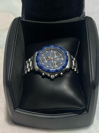 TAG Heuer Cronógrafo Azul Zafiro