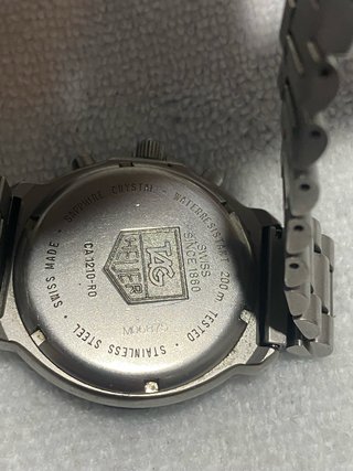 TAG Heuer Cronógrafo Azul Zafiro