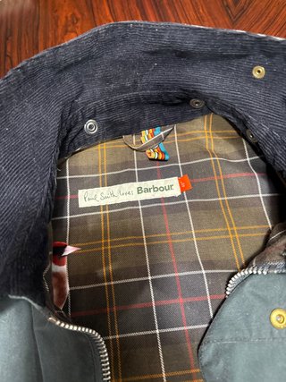 Barbour x Paul Smith Chaqueta Talla M (40)