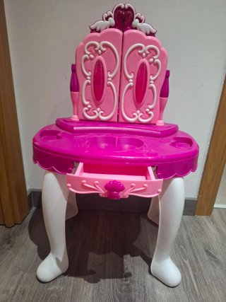 Tocador infantil rosa Juguettos
