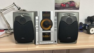 Equipo de música Grundig CD, Cassette y auxiliar