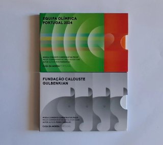 2 Moedas Proof de Portugal 2024 e 2026
